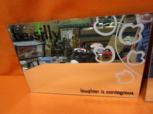 lot 206 image: (3) Wall Mirror Decor 12x18