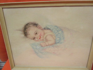 lot 211 image: (4) Infant Themed Pictures 15x19   14x18   13x16   13x15