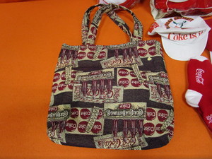 lot 216 image: Coca Cola Blankets, Bags, Clothes