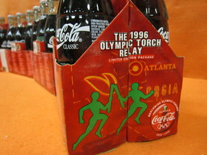 lot 222 image: Olympic Coca Cola Bottles