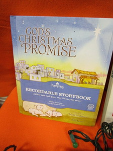 lot 290 image: (New) Christmas Lights, Wrapping Paper, Wreath Hangers, Recordable Storybooks