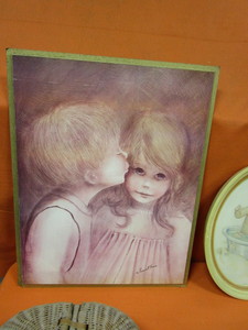 lot 306 image: Shelves, Pictures, Basket, Wall Pot, Outdoor Tic Tac Toe