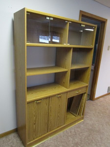 lot 390 image: Entertainment Center 14x48x71