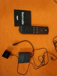 lot 407 image: Amazon Fire TV Cube, DVD Player