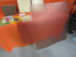 lot 415 image: (New) Picture Frames & Office Supplies (New) Office Chair Runner