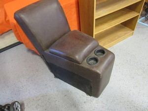 lot 432 image: Book Shelf, Microwave, Sectional Couch Wedge