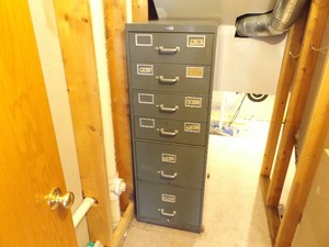 Steel Parts and Card Index Cabinet