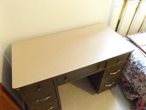 Mid Century Ballman Cummings Green Desk