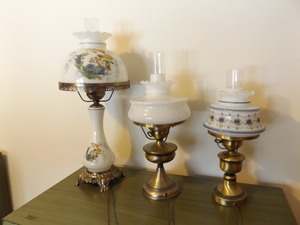 Lot of Misc Small Table Lamps