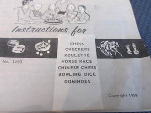 Multi Game Set - 1959