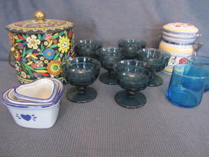 Sherbets, Canisters, Molds