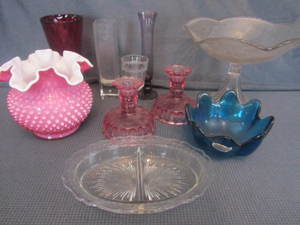 Hobnail, Blenko, Pressed Glass