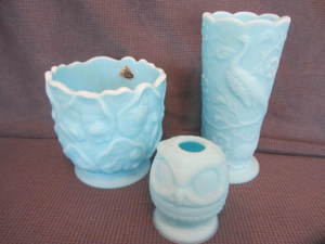 Fenton Satin Glass