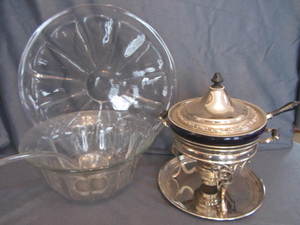 Chafing Dish, Punch BowlPlatter