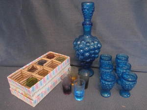 Wine Carafe, Shot Glasses