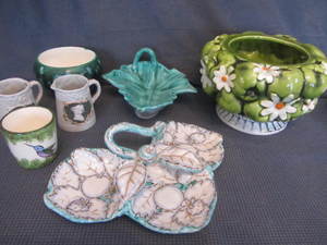 Italian Dishes, Cameo Pitchers