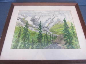 Effie Sheldon Bornhoft Watercolor