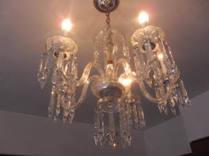 Crystal Drop Chandelier