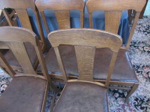 Antique T-Back Chairs