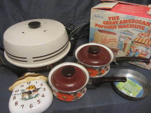 Corn Popper, Grill, Kettles