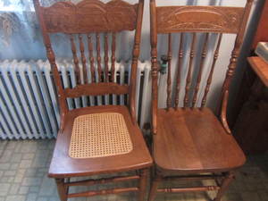 Pressback chairs