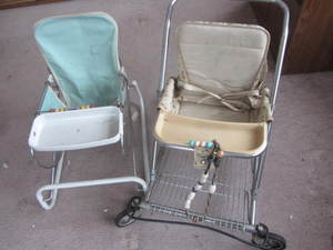 Vintage Bouncy Chair & Stroller