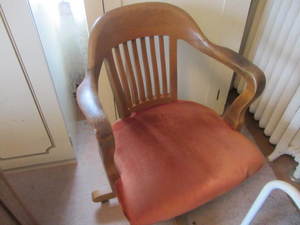 Oak Office Chair