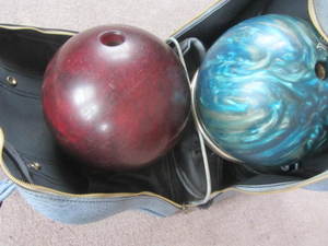 Bowling Balls, Shoes, Bag