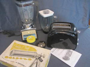 Blender, Toaster, Cookie Maker