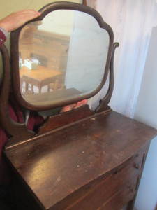 Antique Dresser with Mirror