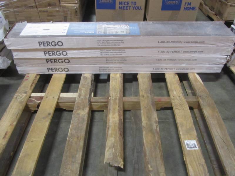 Pergo Portfolio + WetProtect Waterproof Rustic Smoked Chestnut 7.48-in W x 4.52-ft L Embossed Wood Plank Laminate Flooring