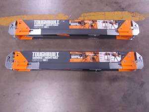 lot 68 image: TOUGHBUILT 32 in. Tall Adjustable Folding Sawhorse TB-C700 - 2 Total