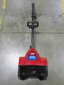 lot 71 image: Toro 12 in. Power Shovel Electric Snow Blower 38361