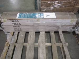 lot 106 image: (5 CASES) Pergo MAX Premier Heathered Oak 7.48-in W x 4.52-ft L Embossed Wood Plank Laminate Flooring LF000808