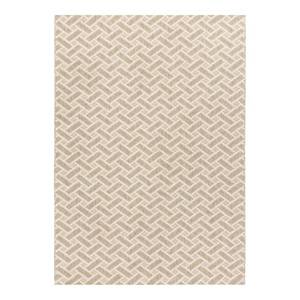 lot 253 image: allen  roth Neutral Basketweave 8x10 Brown Rectangular IndoorOutdoor Machine-Made Area Rug 39372330-8X10