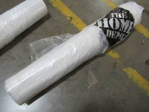 lot 287 image: Reusable Premium Drop Cloth & Multi-Surface Floor Protection Film Roll