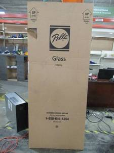 lot 304 image: Pella Select 36 X 80-81 Clear Low E Storm Door Replacement Glass