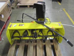 lot 146 image: John Deere 44 in. Snow Blower Attachment for 100 Series Tractors BM26888
