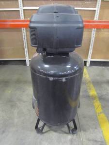 lot 161 image: Husky 30 Gal. 175 psi High Performance Quiet Portable Electric Air Compressor C303H