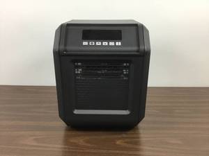 lot 38 image: Konwin 1,500-Watt Electric Infrared Space Heater with Remote Control