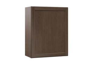 lot 19 image: Hampton Bay Shaker Assembled 30x36x12 in. Wall Kitchen Cabinet in Brindle
