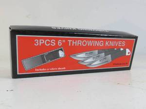 3 6 Throwing Knives
