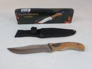 9 Eagle Bowie Knife