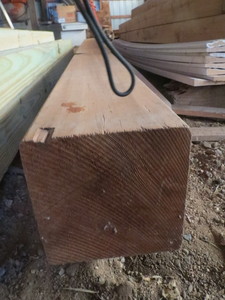 Redwood 6 X 6 Post