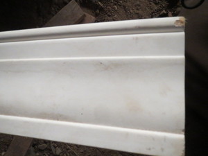 White Baseboard