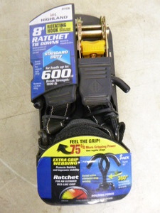 Highland 8 Ratchet Tie Downs