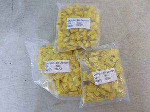 3 Packs of Yellow Wire Connectors