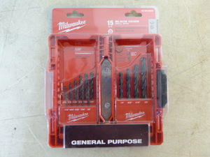 Milwaukee Black Oxide Drill Bits