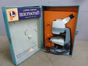 lot 29 image: Vintage Microscope