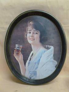 lot 31 image: Vintage Coca-Cola Tray